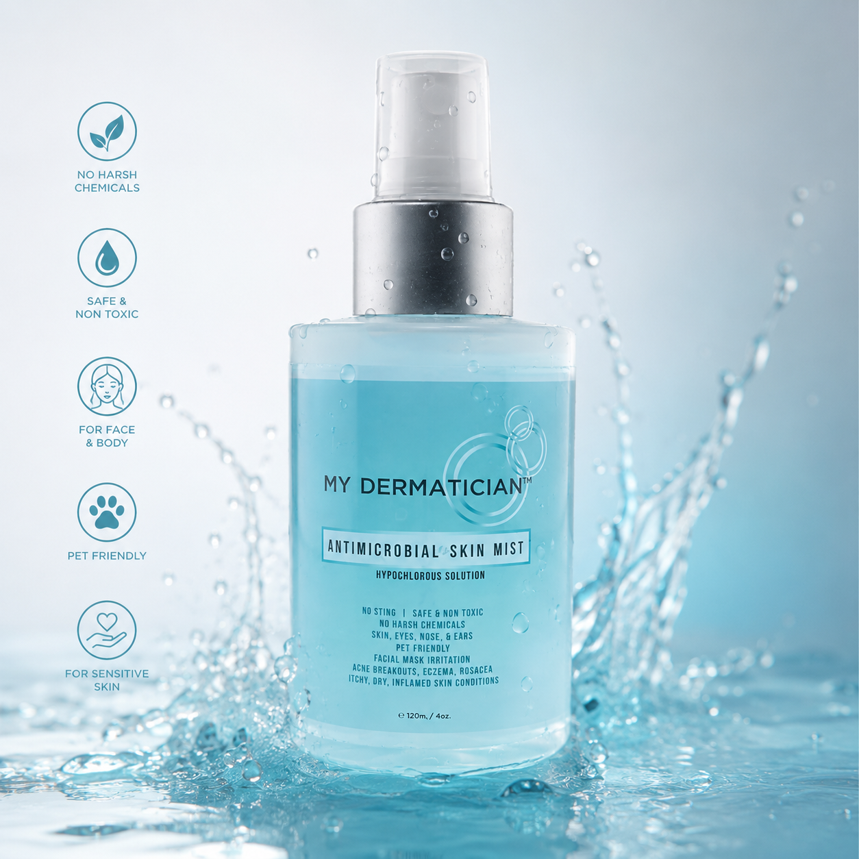 Antimicrobial Skin Mist