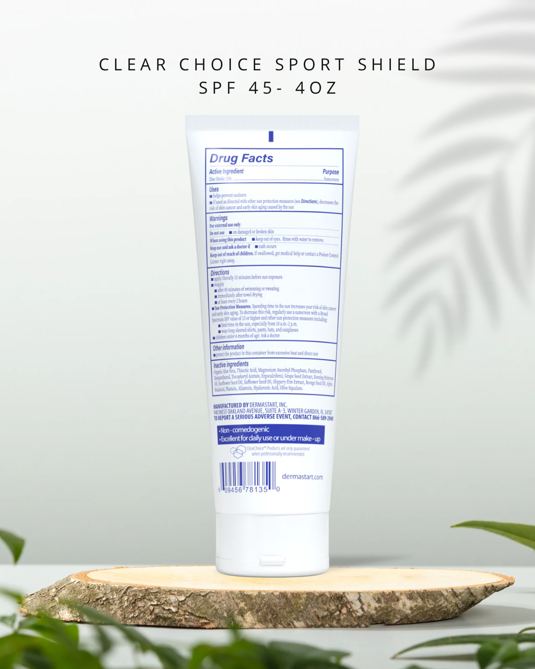 Clear Choice Sport Shield SPF 45